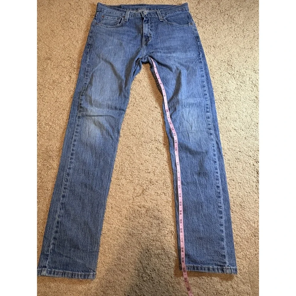 Levis 502 Jeans Men's Size W30L32 Blue Straight‎ Leg Medium Wash Comfortable